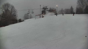 Skiareál Karolinka  - Otočná kamera na sjezdovce - 22.2.2026 v 08:55