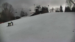 Otočná kamera na sjezdovce