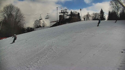 Otočná kamera na sjezdovce