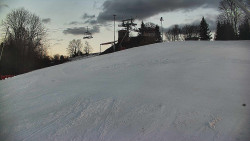 Otočná kamera na sjezdovce