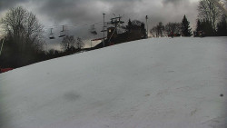 Otočná kamera na sjezdovce