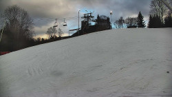 Otočná kamera na sjezdovce