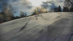 Otočná kamera na sjezdovce