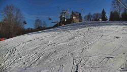 Otočná kamera na sjezdovce