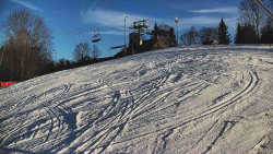 Otočná kamera na sjezdovce