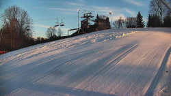 Otočná kamera na sjezdovce