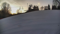 Otočná kamera na sjezdovce