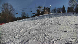 Otočná kamera na sjezdovce