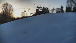 Otočná kamera na sjezdovce