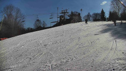 Otočná kamera na sjezdovce