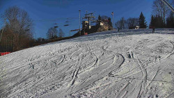 Otočná kamera na sjezdovce