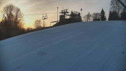 Otočná kamera na sjezdovce