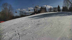 Otočná kamera na sjezdovce