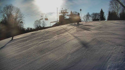 Otočná kamera na sjezdovce