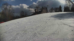 Otočná kamera na sjezdovce