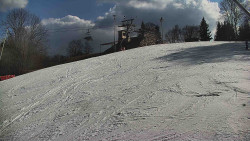 Otočná kamera na sjezdovce