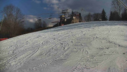 Otočná kamera na sjezdovce