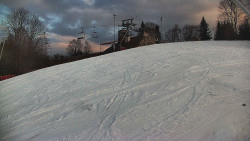 Otočná kamera na sjezdovce