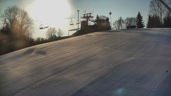 Otočná kamera na sjezdovce