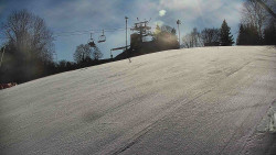 Otočná kamera na sjezdovce