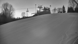 Otočná kamera na sjezdovce