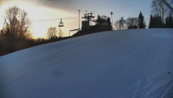 Otočná kamera na sjezdovce