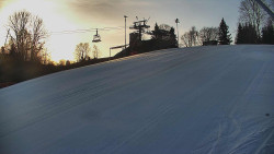 Otočná kamera na sjezdovce