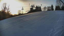 Otočná kamera na sjezdovce