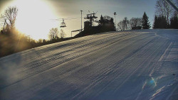 Otočná kamera na sjezdovce