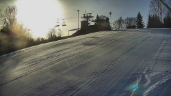 Otočná kamera na sjezdovce