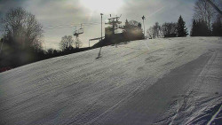 Otočná kamera na sjezdovce