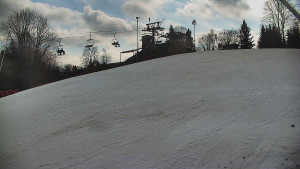 Skiareál Karolinka  - Otočná kamera na sjezdovce - 13.3.2026 v 10:10