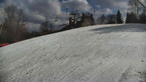 Skiareál Karolinka  - Otočná kamera na sjezdovce - 13.3.2026 v 13:20