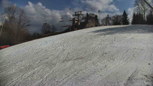 Skiareál Karolinka  - Otočná kamera na sjezdovce - 13.3.2026 v 13:25