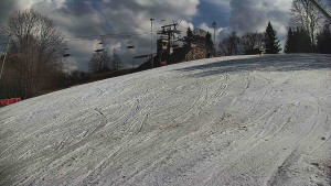 Skiareál Karolinka  - Otočná kamera na sjezdovce - 13.3.2026 v 13:45