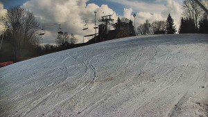 Skiareál Karolinka  - Otočná kamera na sjezdovce - 13.3.2026 v 13:50