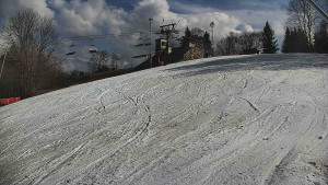 Skiareál Karolinka  - Otočná kamera na sjezdovce - 13.3.2026 v 13:55