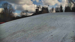 Skiareál Karolinka  - Otočná kamera na sjezdovce - 13.3.2026 v 14:35