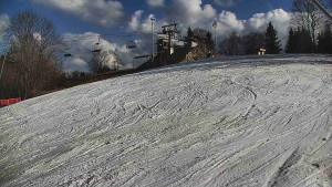 Skiareál Karolinka  - Otočná kamera na sjezdovce - 13.3.2026 v 15:10