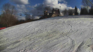Skiareál Karolinka  - Otočná kamera na sjezdovce - 13.3.2026 v 15:25