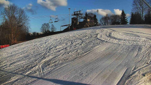 Skiareál Karolinka  - Otočná kamera na sjezdovce - 13.3.2026 v 16:50