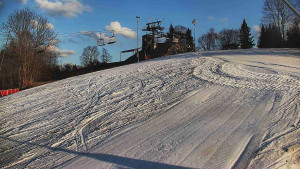 Skiareál Karolinka  - Otočná kamera na sjezdovce - 13.3.2026 v 16:55
