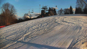 Skiareál Karolinka  - Otočná kamera na sjezdovce - 13.3.2026 v 17:10