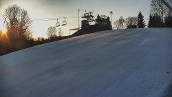 Otočná kamera na sjezdovce