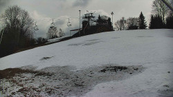 Otočná kamera na sjezdovce