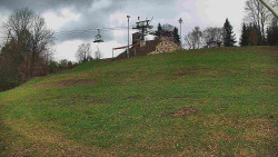 Otočná kamera na sjezdovce