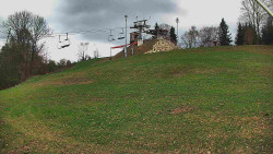 Otočná kamera na sjezdovce