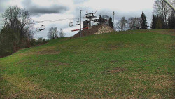 Otočná kamera na sjezdovce