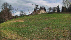 Otočná kamera na sjezdovce