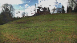 Otočná kamera na sjezdovce